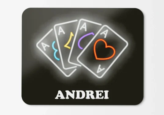 Mouse pad personalizat CASINO