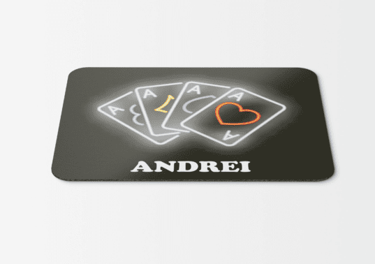 Mouse pad personalizat CASINO - imagine 2