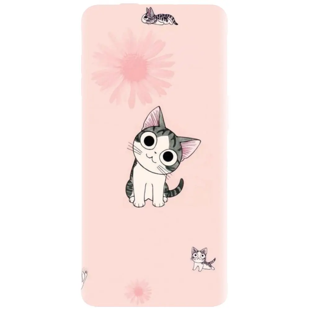 Husa din silicon - model Cute cat