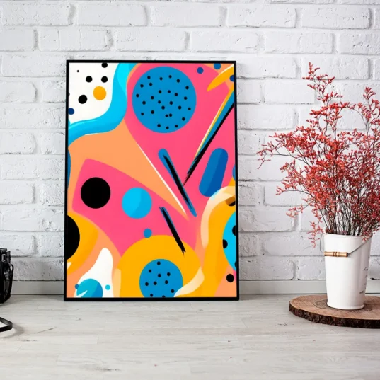 Tablou Abstract Pop Art 03 - imagine 4