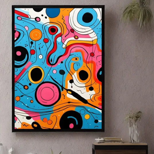 Tablou Abstract Pop Art 09 - imagine 2