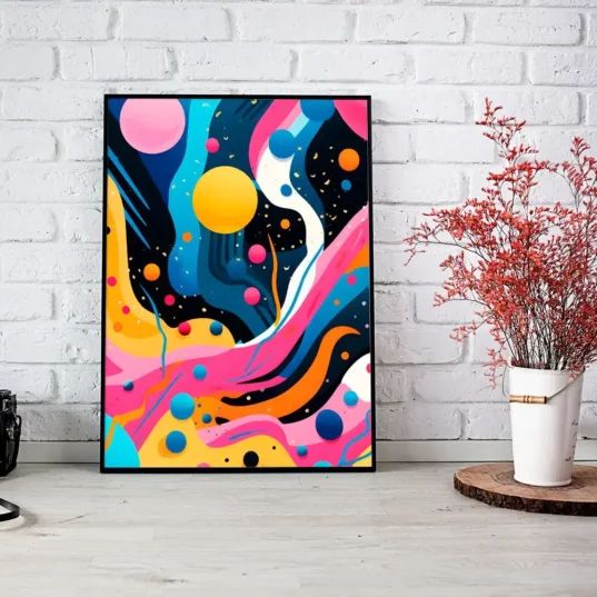 Tablou Abstract Pop Art 11 - imagine 7