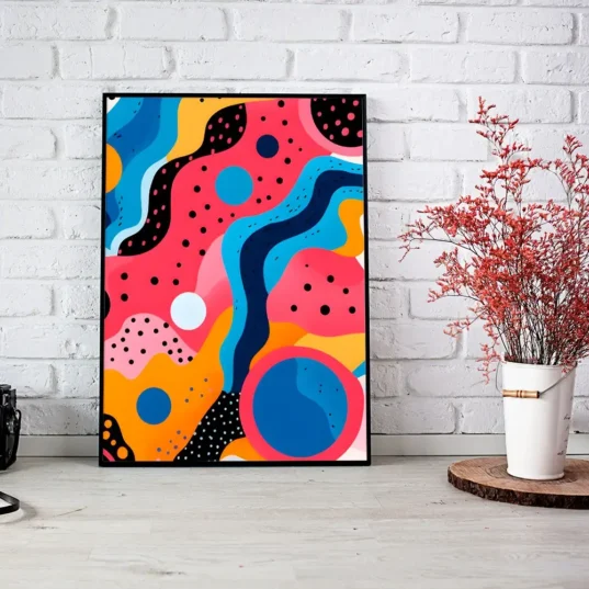 Tablou Abstract Pop Art 12 - imagine 2