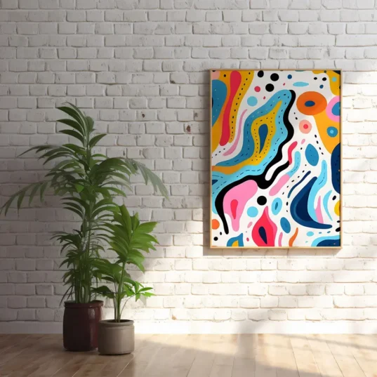 Tablou Abstract Pop Art 16 - imagine 5
