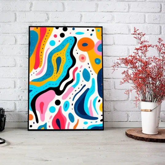 Tablou Abstract Pop Art 16 - imagine 3
