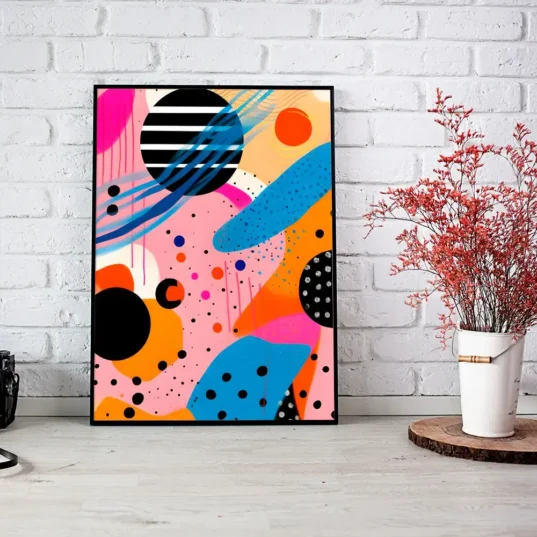 Tablou Abstract Pop Art 21 - imagine 8