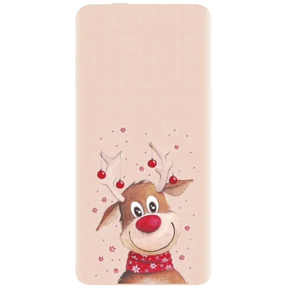 Husa din silicon - model Craciun