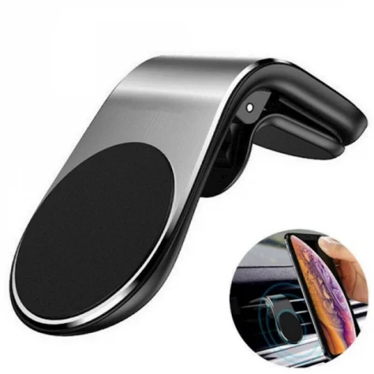 Suport auto magnetic argintiu - imagine 2