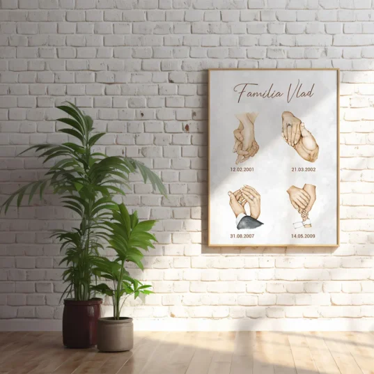 Tablou personalizat Amintirile familiei - imagine 3
