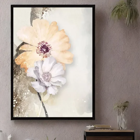Tablou Abstract Geometric Floral 04 - imagine 7