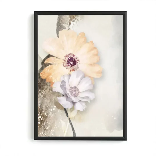 Tablou Abstract Geometric Floral 04 - imagine 6