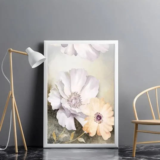 Tablou Abstract Geometric Floral 05 - imagine 4