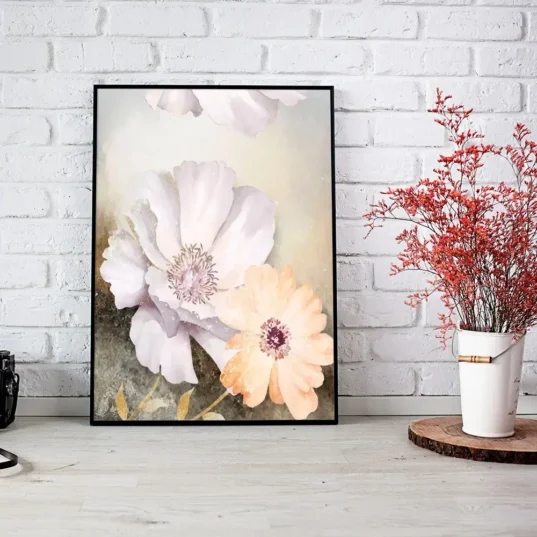 Tablou Abstract Geometric Floral 05 - imagine 8