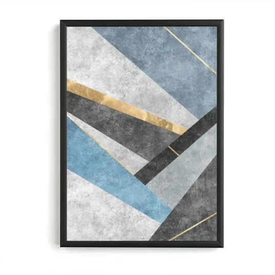 Tablou Abstract Geometric Floral 08 - imagine 7