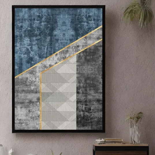 Tablou Abstract Geometric Floral 09 - imagine 2
