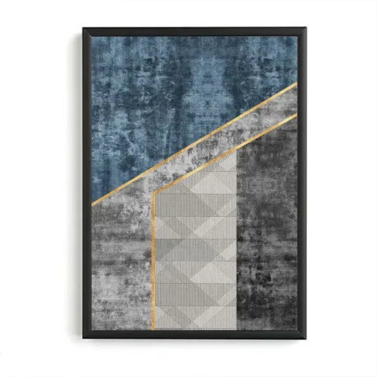 Tablou Abstract Geometric Floral 09 - imagine 8