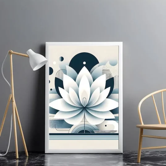 Tablou Arta Abstract Floral 03 - imagine 7