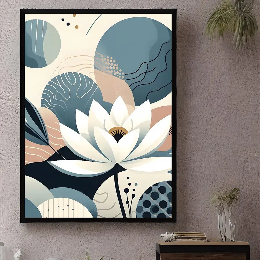 Tablou Arta Abstract Floral 05 - imagine 2