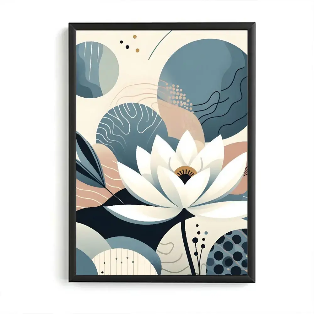 Tablou Arta Abstract Floral 05 - imagine 8