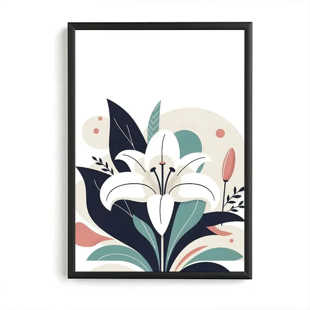 Tablou Arta Abstract Floral 06 - imagine 8