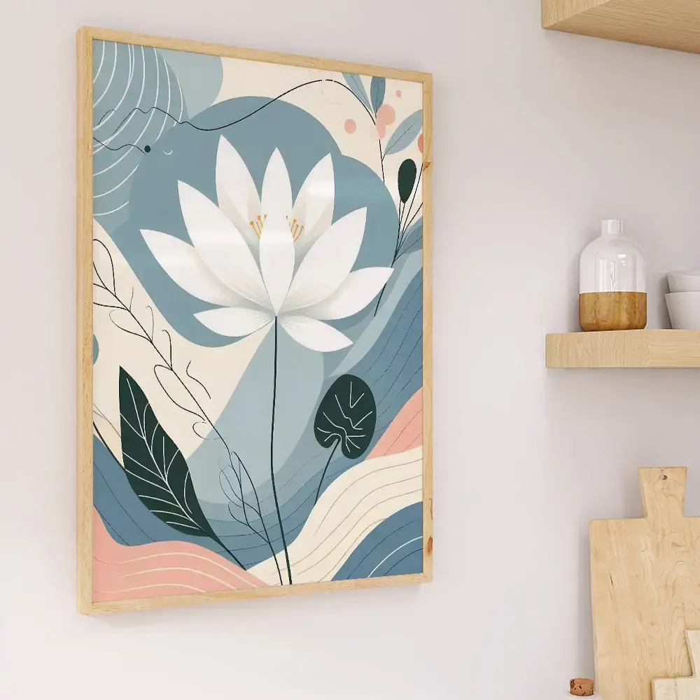 Tablou Arta Abstract Floral 10 - imagine 2