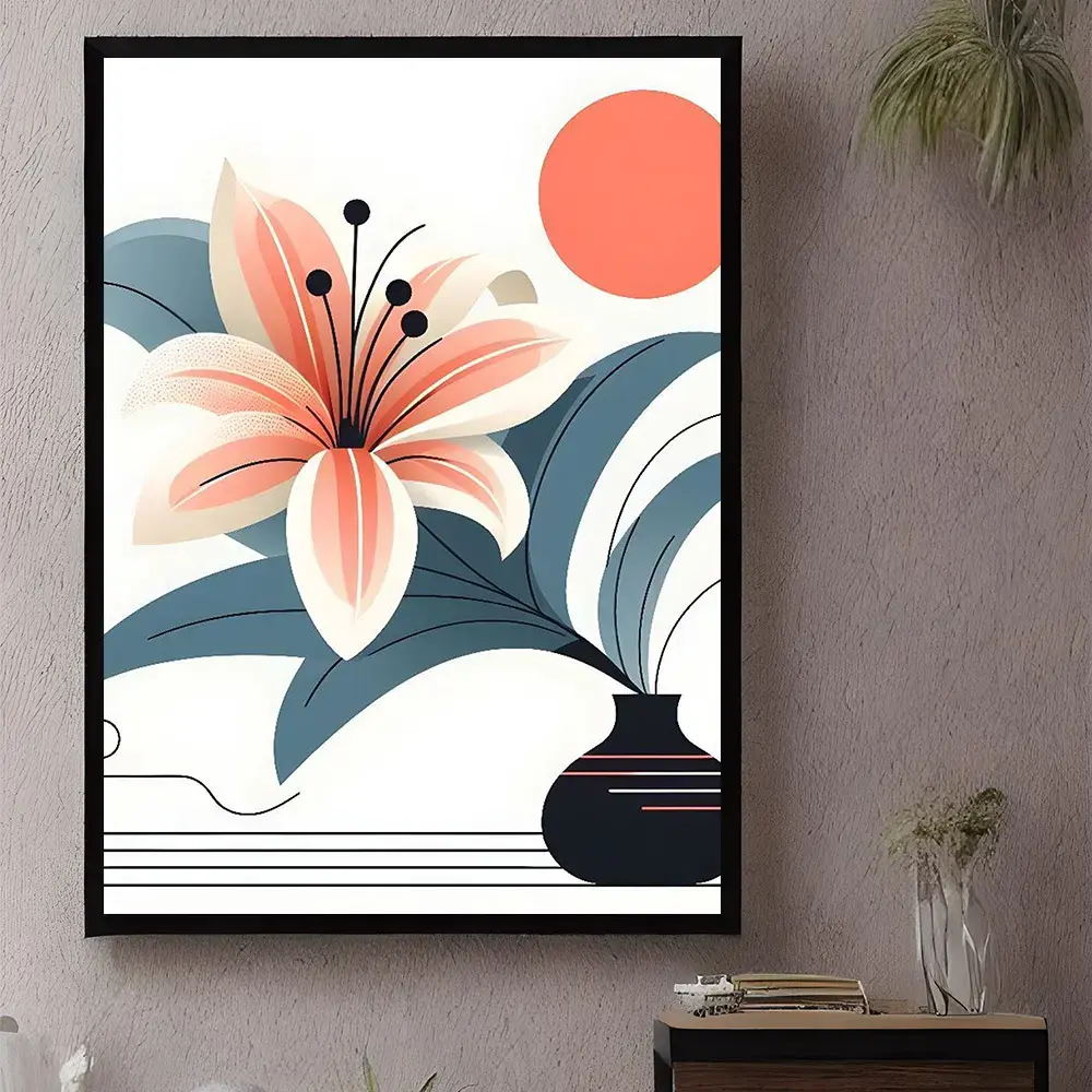 Tablou Arta Abstract Floral 13 - imagine 7