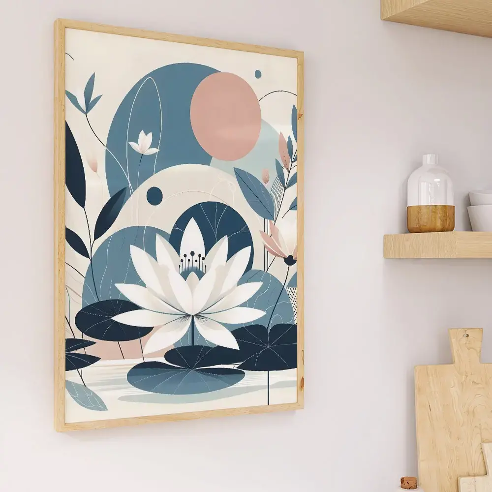 Tablou Arta Abstract Floral 15 - imagine 4