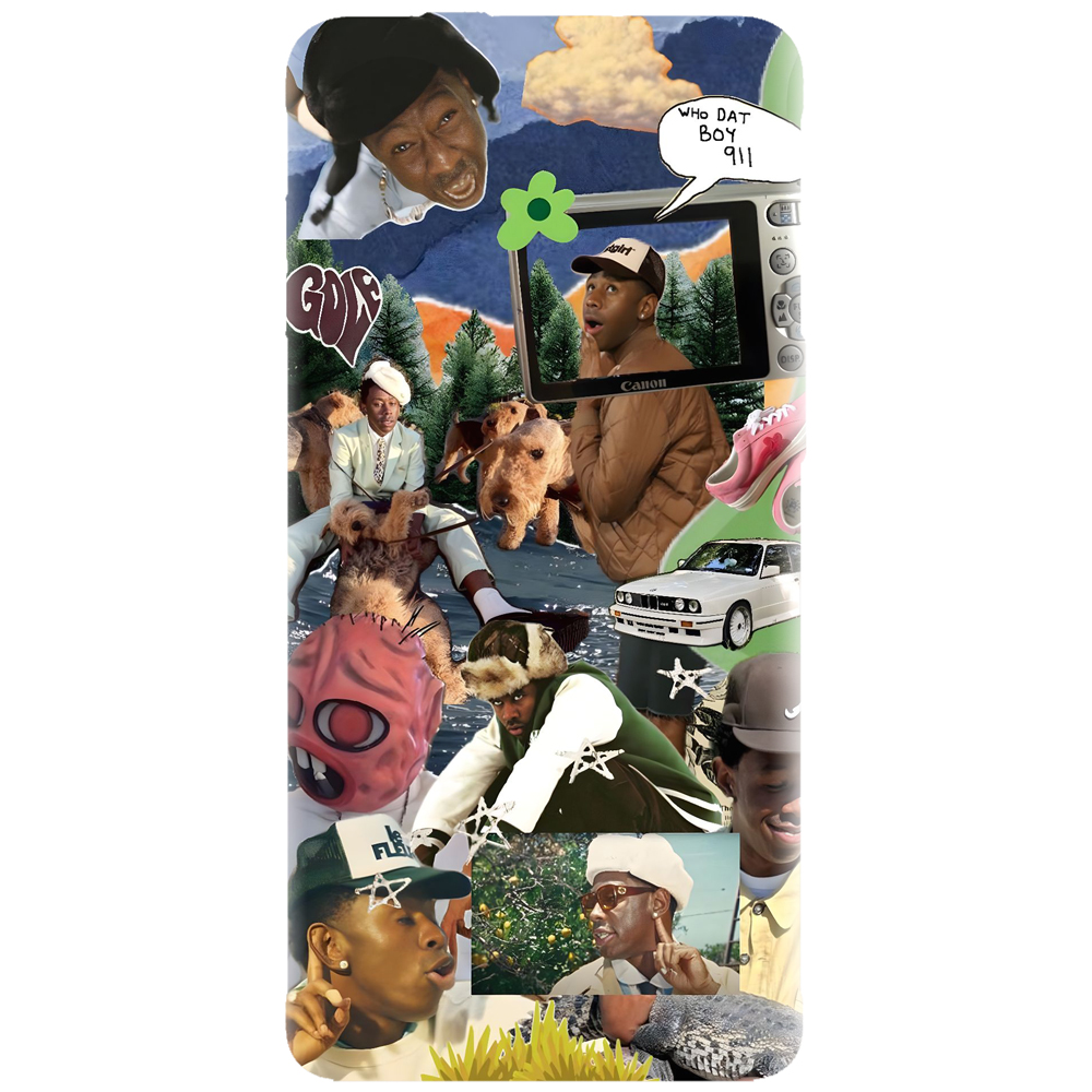 Husa cu artisti pop, rock