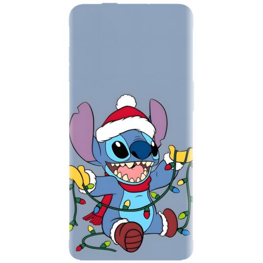 husa personalizata cu stitch de craciun