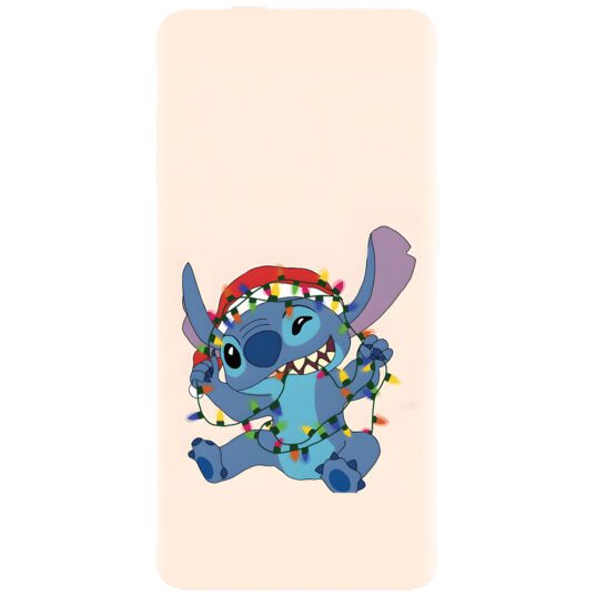 husa personalizata cu stitch de craciun
