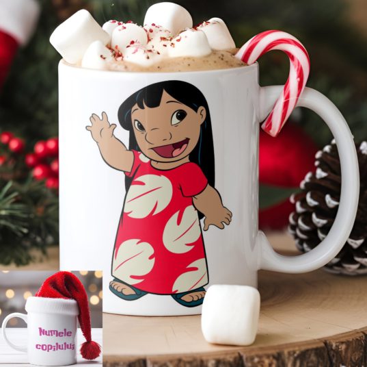 Cana personalizata Stitch