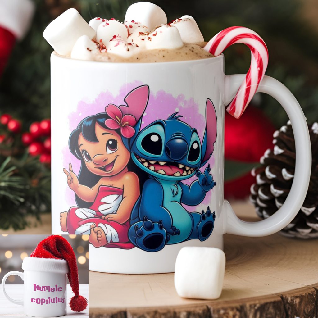 Cana personalizata model Stitch 008