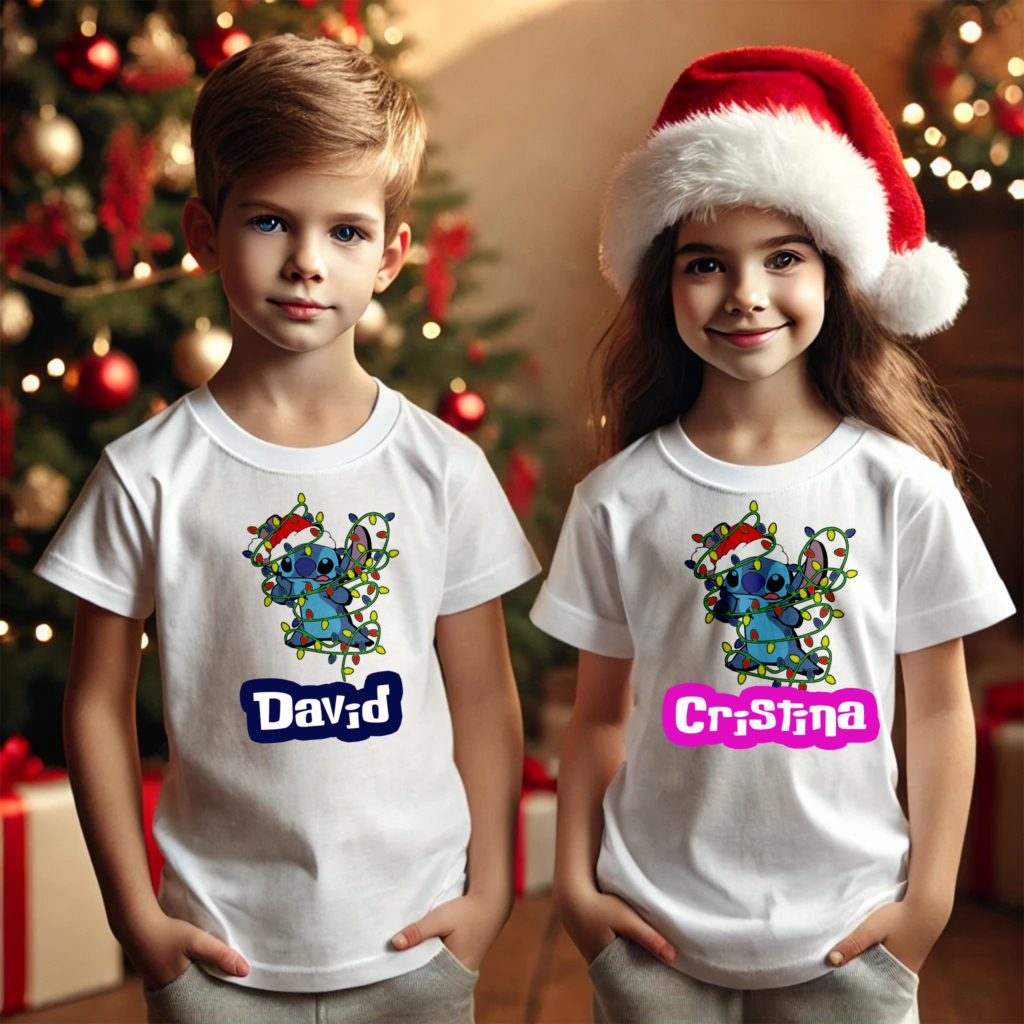 Tricou personalizat cu Stitch - model 002