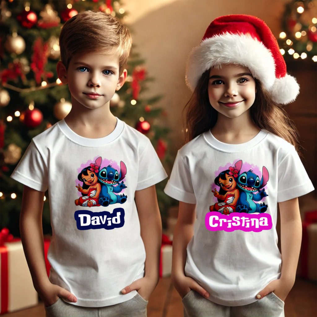 Tricou personalizat cu Stitch - model 008