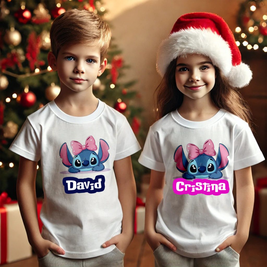 Tricou personalizat cu Stitch - model 011