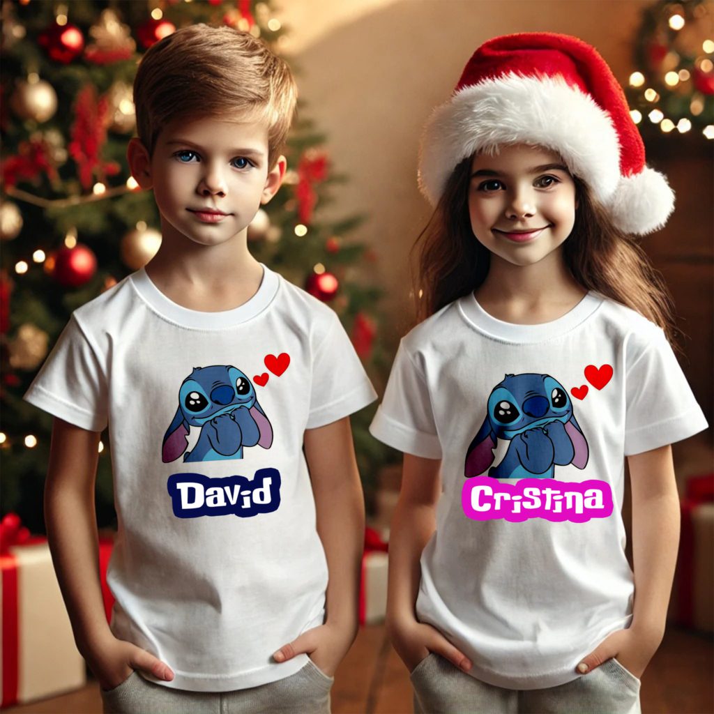 Tricou personalizat cu Stitch - model 012