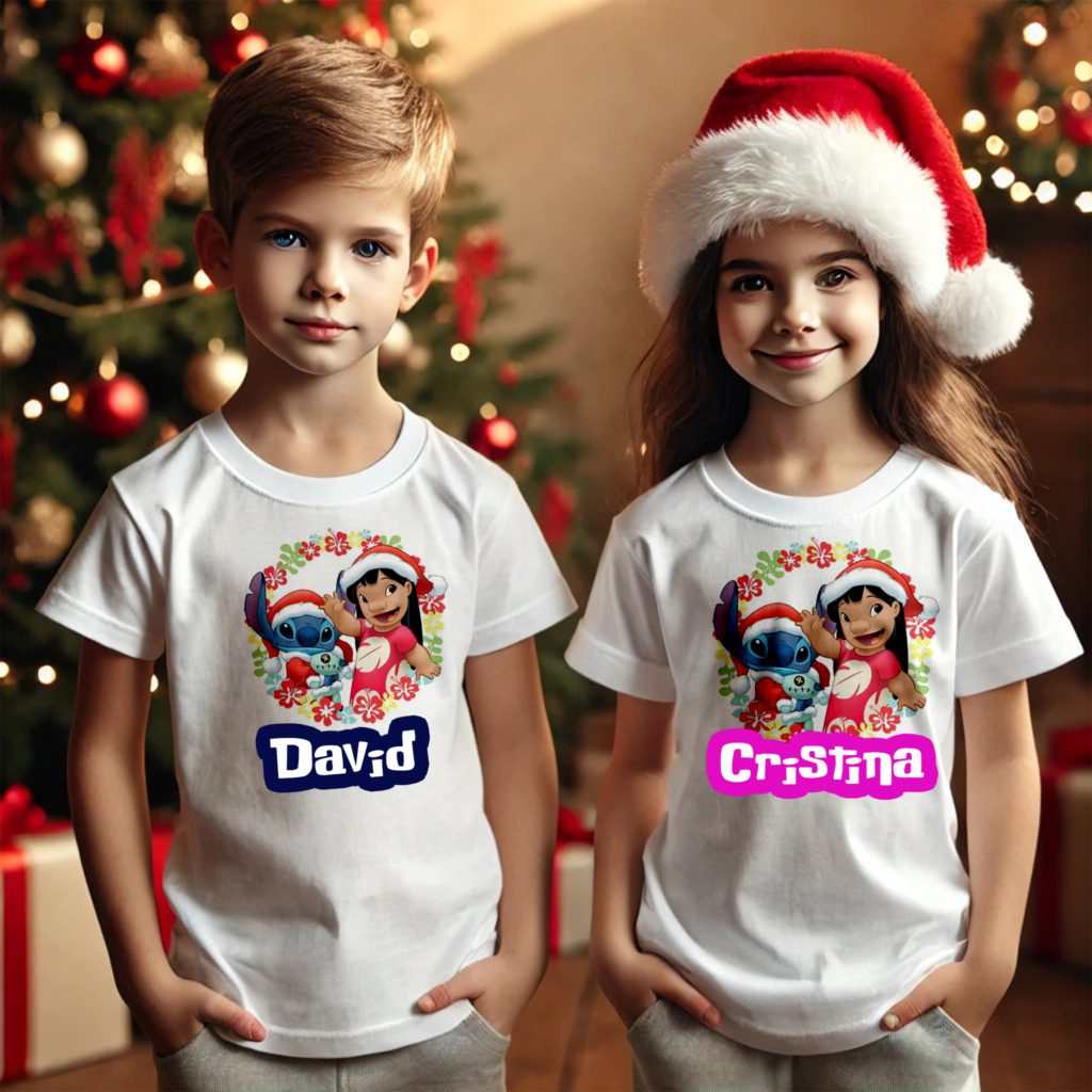 Tricou personalizat cu Stitch - model 013