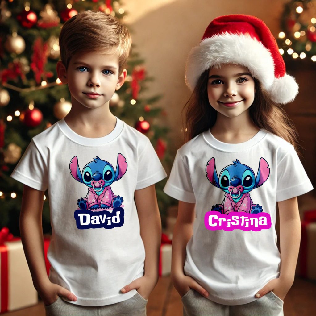 Tricou personalizat cu Stitch - model 015