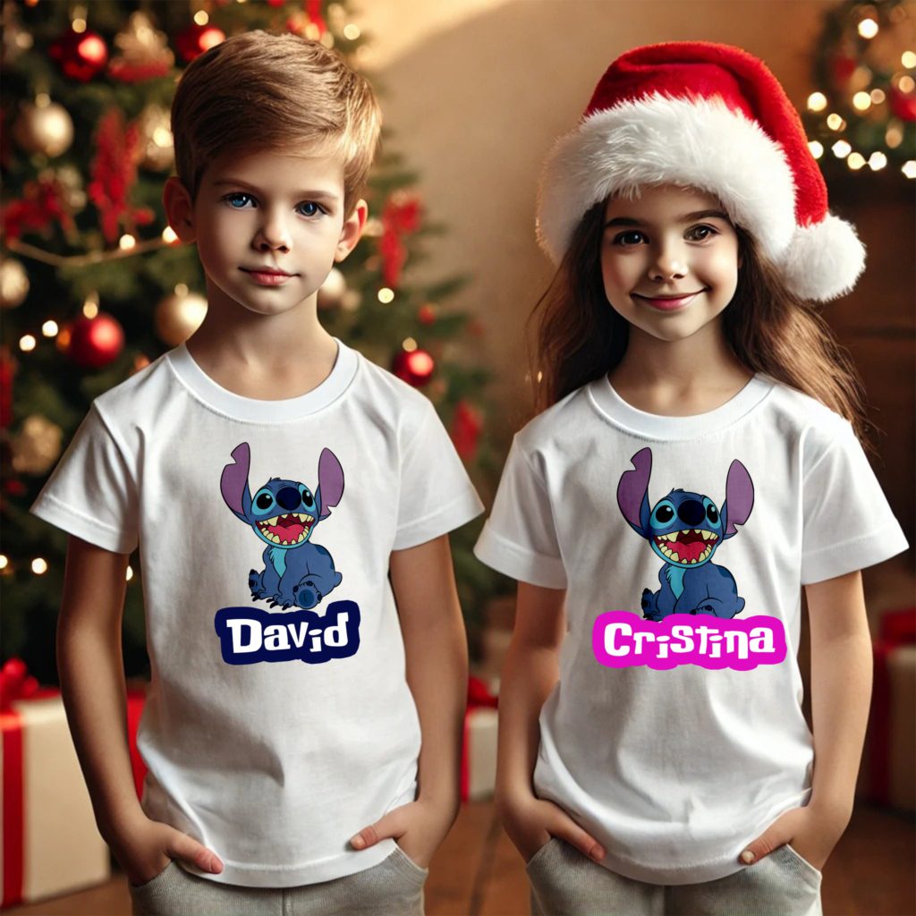 Tricou personalizat cu Stitch - model 020