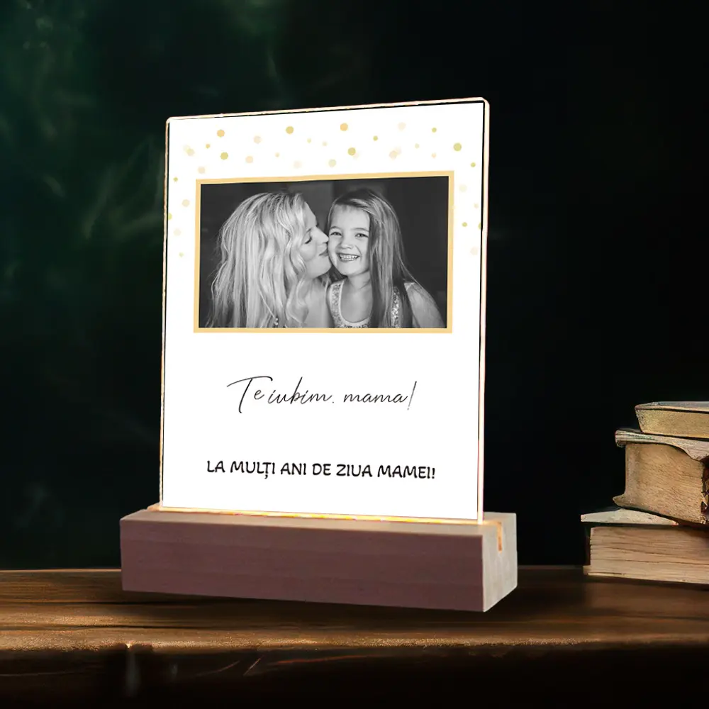 placheta led Ziua mamei