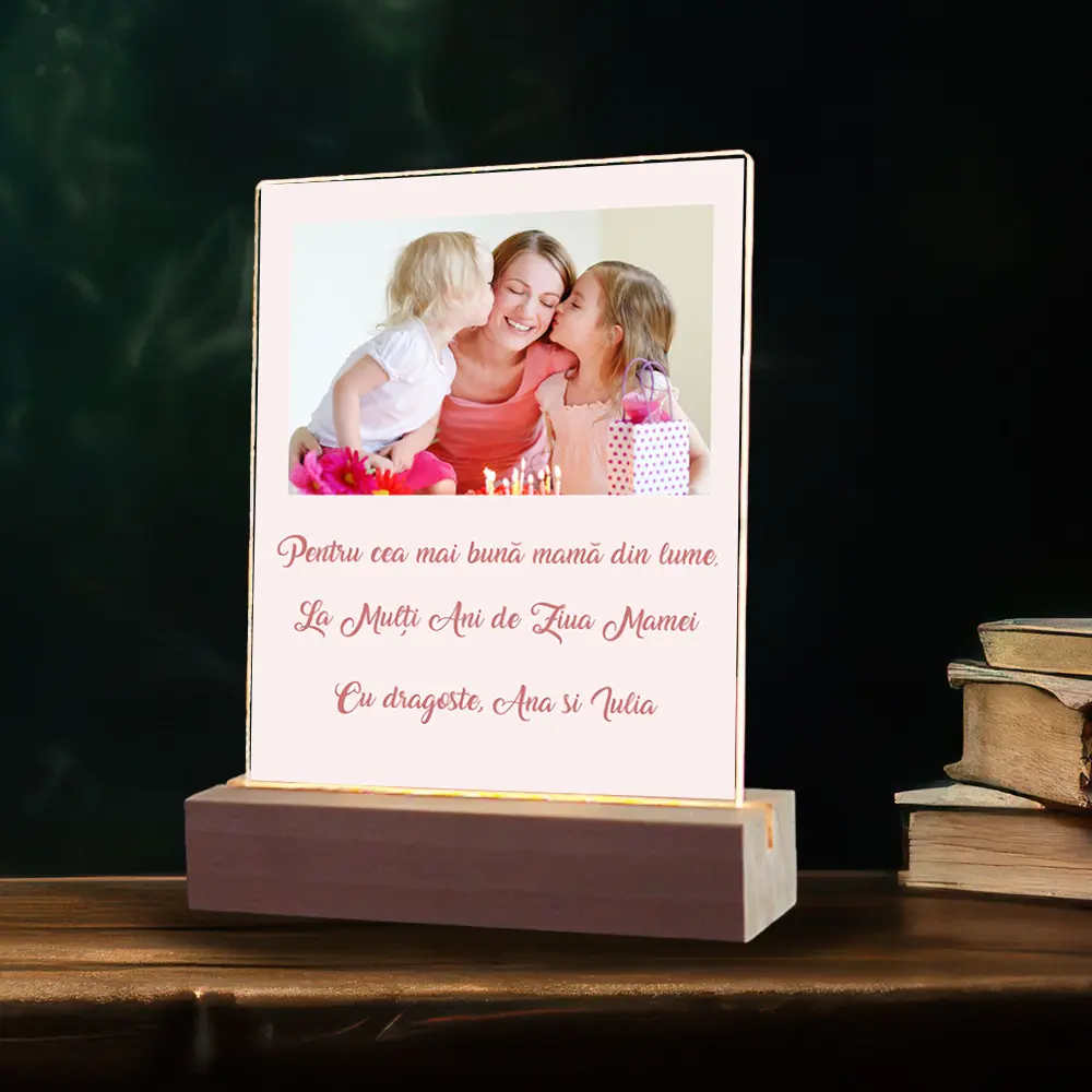 placheta led Ziua mamei