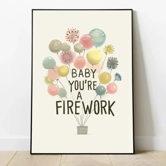 tablou motivational pentru camera copilului