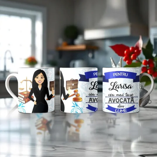 cana personalizata pentru avocata