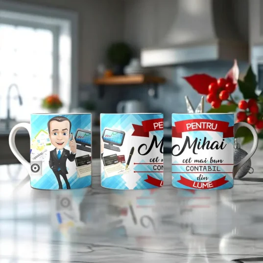 cana personalizata pentru contabil