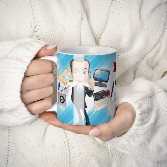 cana personalizata pentru contabil