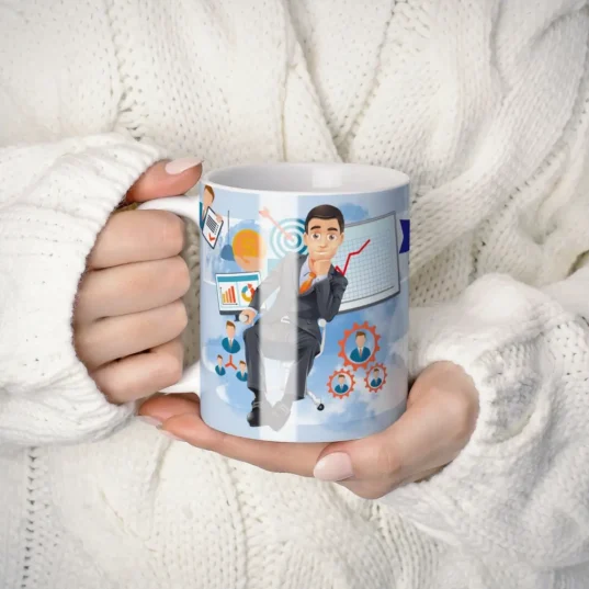 cana personalizata pentru manager