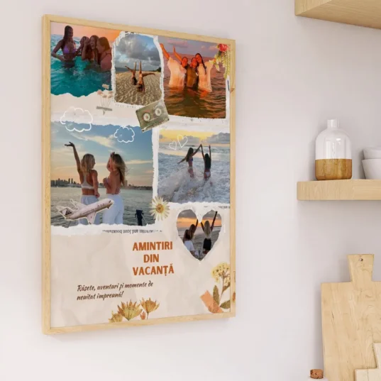 tablou personalizat Amintiri din Vacanta