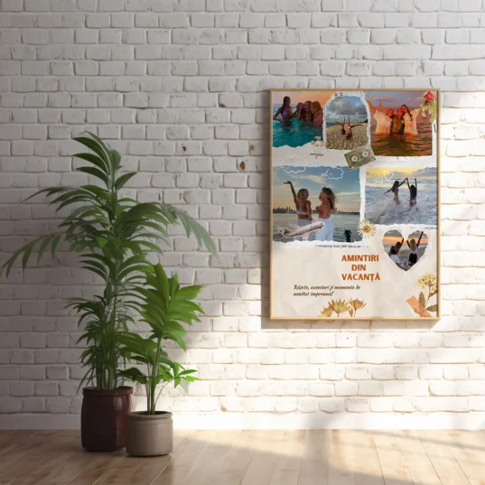 tablou personalizat Amintiri din Vacanta