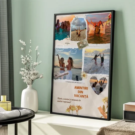 tablou personalizat Amintiri din Vacanta