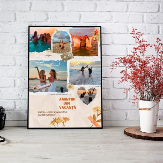 tablou personalizat Amintiri din Vacanta